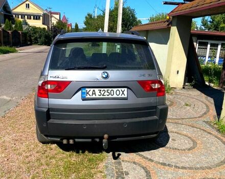 Серый БМВ Х3, объемом двигателя 3 л и пробегом 335 тыс. км за 6900 $, фото 9 на Automoto.ua