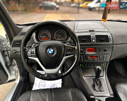 Серый БМВ Х3, объемом двигателя 3 л и пробегом 339 тыс. км за 6555 $, фото 13 на Automoto.ua