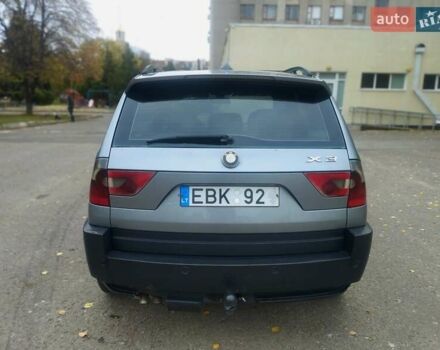 Серый БМВ Х3, объемом двигателя 3 л и пробегом 402 тыс. км за 5700 $, фото 5 на Automoto.ua