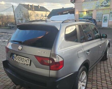 Серый БМВ Х3, объемом двигателя 2 л и пробегом 400 тыс. км за 7600 $, фото 4 на Automoto.ua