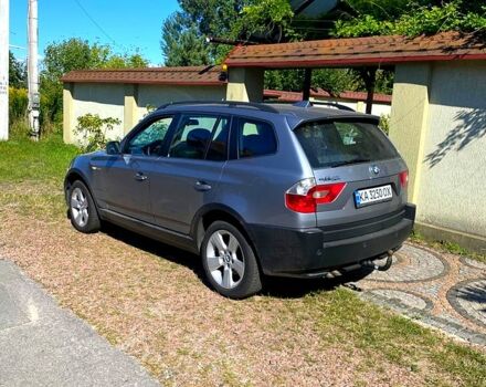 Серый БМВ Х3, объемом двигателя 3 л и пробегом 335 тыс. км за 6900 $, фото 4 на Automoto.ua