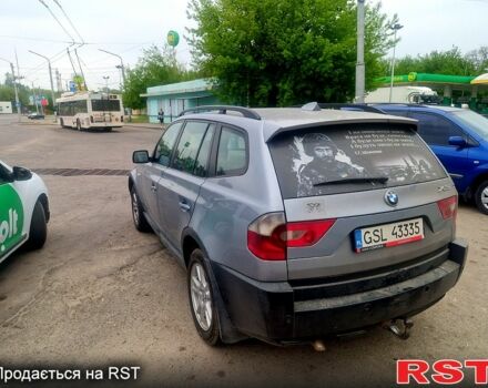 Серый БМВ Х3, объемом двигателя 2 л и пробегом 405 тыс. км за 4700 $, фото 3 на Automoto.ua