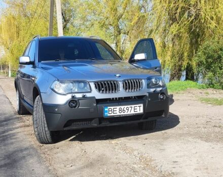 Серый БМВ Х3, объемом двигателя 3 л и пробегом 400 тыс. км за 7900 $, фото 1 на Automoto.ua