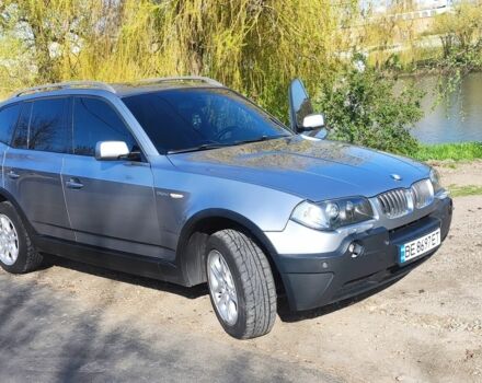 Серый БМВ Х3, объемом двигателя 3 л и пробегом 400 тыс. км за 7900 $, фото 2 на Automoto.ua