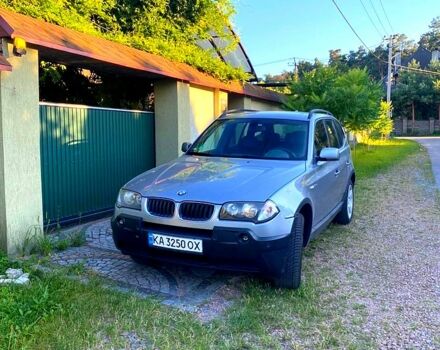 Серый БМВ Х3, объемом двигателя 3 л и пробегом 335 тыс. км за 6900 $, фото 1 на Automoto.ua