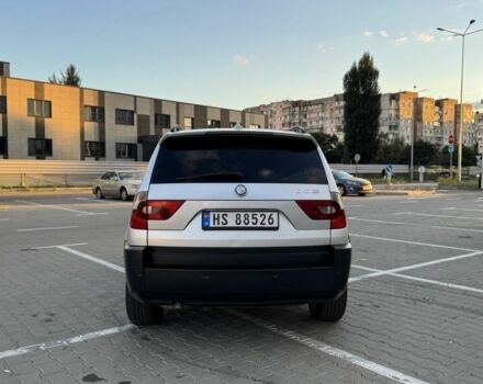 Серый БМВ Х3, объемом двигателя 2 л и пробегом 429 тыс. км за 5350 $, фото 1 на Automoto.ua