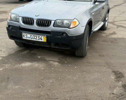 Серый БМВ Х3, объемом двигателя 2 л и пробегом 475 тыс. км за 4618 $, фото 2 на Automoto.ua