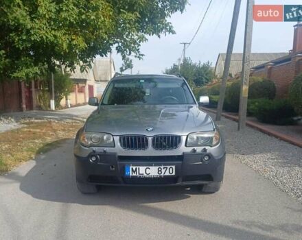 Серый БМВ Х3, объемом двигателя 3 л и пробегом 400 тыс. км за 4700 $, фото 4 на Automoto.ua