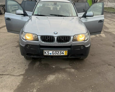 Серый БМВ Х3, объемом двигателя 2 л и пробегом 475 тыс. км за 4618 $, фото 5 на Automoto.ua
