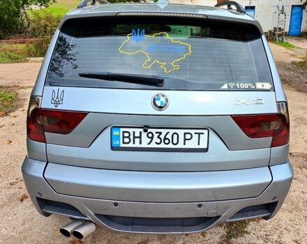 Серый БМВ Х3, объемом двигателя 3 л и пробегом 337 тыс. км за 10000 $, фото 4 на Automoto.ua