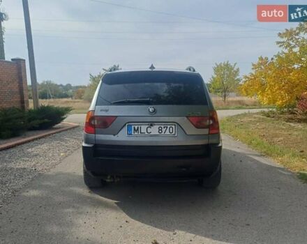 Серый БМВ Х3, объемом двигателя 3 л и пробегом 400 тыс. км за 4700 $, фото 9 на Automoto.ua