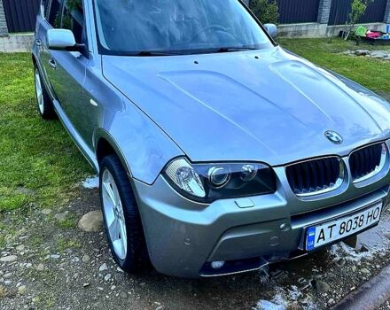 Серый БМВ Х3, объемом двигателя 2 л и пробегом 263 тыс. км за 7555 $, фото 1 на Automoto.ua