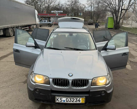 Серый БМВ Х3, объемом двигателя 2 л и пробегом 475 тыс. км за 4618 $, фото 17 на Automoto.ua