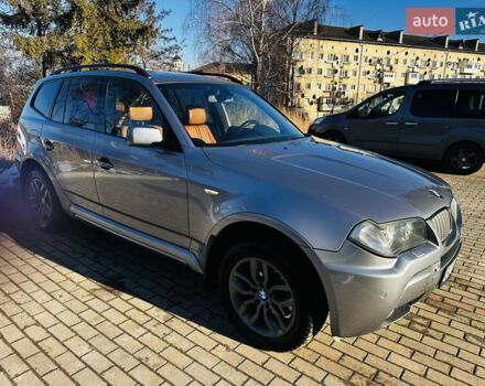 Серый БМВ Х3, объемом двигателя 3 л и пробегом 309 тыс. км за 12500 $, фото 2 на Automoto.ua
