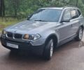 Серый БМВ Х3, объемом двигателя 3 л и пробегом 324 тыс. км за 6890 $, фото 1 на Automoto.ua