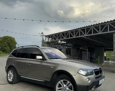 Серый БМВ Х3, объемом двигателя 3 л и пробегом 289 тыс. км за 10800 $, фото 2 на Automoto.ua