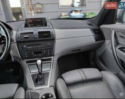 Серый БМВ Х3, объемом двигателя 3 л и пробегом 296 тыс. км за 7000 $, фото 8 на Automoto.ua