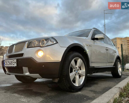Серый БМВ Х3, объемом двигателя 3 л и пробегом 204 тыс. км за 10500 $, фото 1 на Automoto.ua