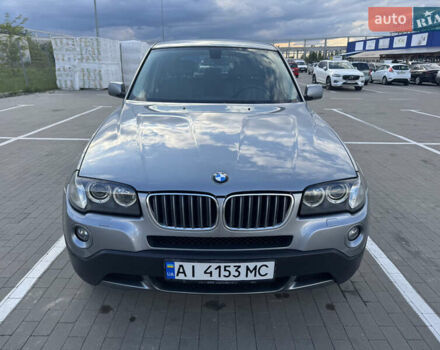 Серый БМВ Х3, объемом двигателя 3 л и пробегом 244 тыс. км за 11500 $, фото 1 на Automoto.ua