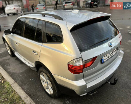 Серый БМВ Х3, объемом двигателя 3 л и пробегом 204 тыс. км за 10500 $, фото 2 на Automoto.ua