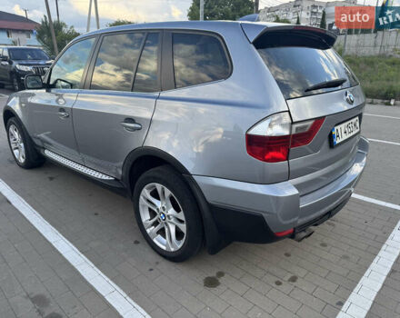 Серый БМВ Х3, объемом двигателя 3 л и пробегом 244 тыс. км за 11500 $, фото 4 на Automoto.ua