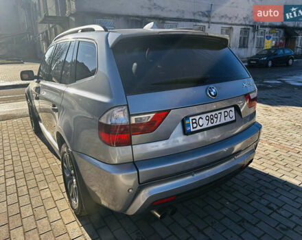 Серый БМВ Х3, объемом двигателя 3 л и пробегом 309 тыс. км за 12500 $, фото 5 на Automoto.ua