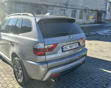 Серый БМВ Х3, объемом двигателя 3 л и пробегом 309 тыс. км за 12500 $, фото 4 на Automoto.ua