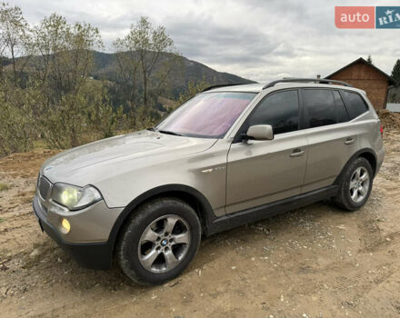 Серый БМВ Х3, объемом двигателя 3 л и пробегом 234 тыс. км за 9500 $, фото 7 на Automoto.ua