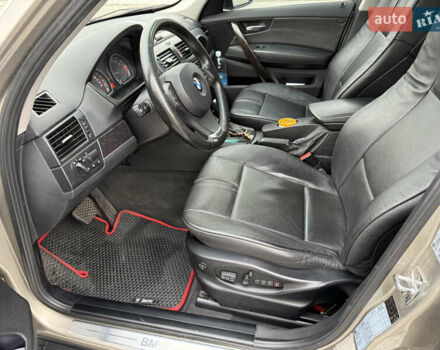 Серый БМВ Х3, объемом двигателя 3 л и пробегом 234 тыс. км за 9500 $, фото 22 на Automoto.ua