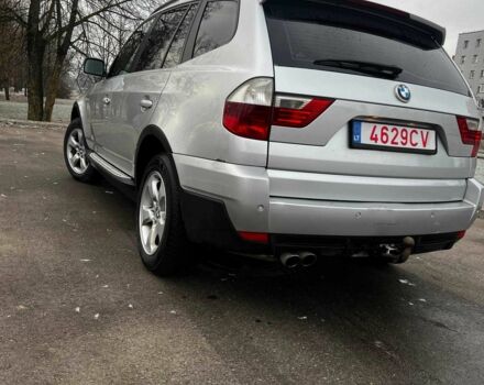 Серый БМВ Х3, объемом двигателя 3 л и пробегом 320 тыс. км за 6900 $, фото 4 на Automoto.ua