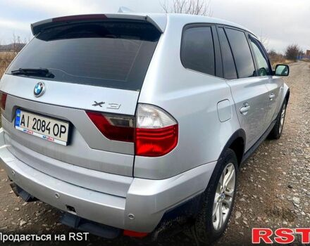 Серый БМВ Х3, объемом двигателя 3 л и пробегом 280 тыс. км за 9700 $, фото 2 на Automoto.ua