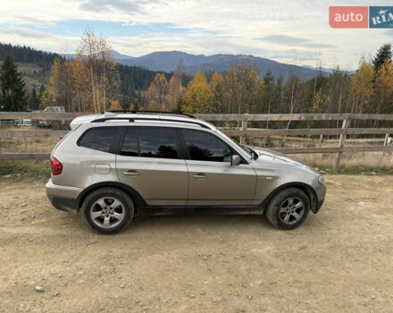 Серый БМВ Х3, объемом двигателя 3 л и пробегом 234 тыс. км за 9500 $, фото 2 на Automoto.ua