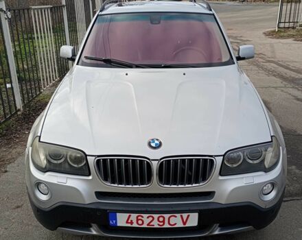 Серый БМВ Х3, объемом двигателя 3 л и пробегом 320 тыс. км за 6900 $, фото 6 на Automoto.ua
