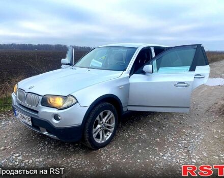 Серый БМВ Х3, объемом двигателя 3 л и пробегом 280 тыс. км за 9700 $, фото 1 на Automoto.ua