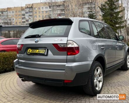 Серый БМВ Х3, объемом двигателя 2 л и пробегом 190 тыс. км за 10800 $, фото 6 на Automoto.ua