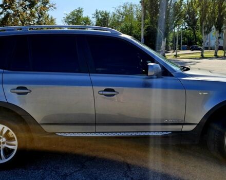 Серый БМВ Х3, объемом двигателя 2 л и пробегом 325 тыс. км за 8450 $, фото 3 на Automoto.ua