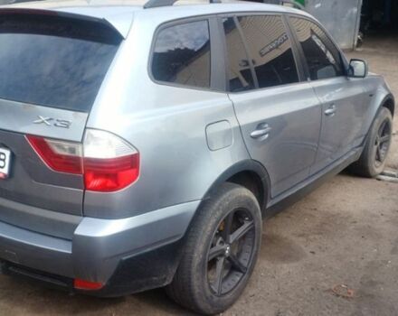 Серый БМВ Х3, объемом двигателя 3 л и пробегом 280 тыс. км за 6700 $, фото 2 на Automoto.ua