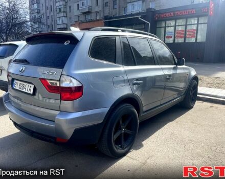 Серый БМВ Х3, объемом двигателя 3 л и пробегом 320 тыс. км за 7500 $, фото 4 на Automoto.ua