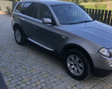 Серый БМВ Х3, объемом двигателя 3 л и пробегом 240 тыс. км за 9000 $, фото 3 на Automoto.ua