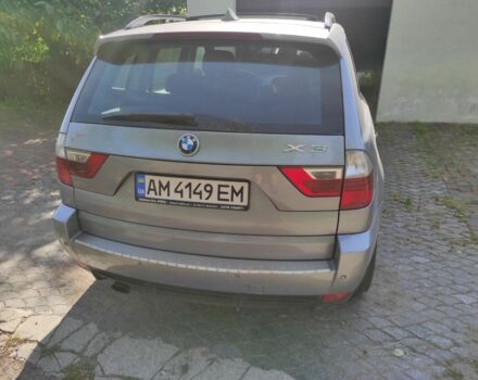 Серый БМВ Х3, объемом двигателя 2 л и пробегом 250 тыс. км за 9999 $, фото 3 на Automoto.ua