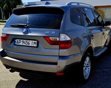 Серый БМВ Х3, объемом двигателя 2 л и пробегом 325 тыс. км за 8450 $, фото 4 на Automoto.ua