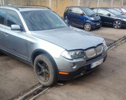 Серый БМВ Х3, объемом двигателя 3 л и пробегом 280 тыс. км за 6700 $, фото 3 на Automoto.ua