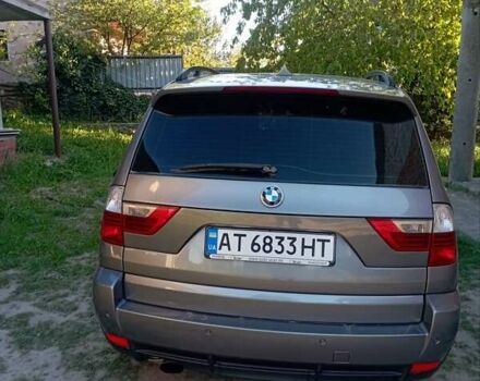 Серый БМВ Х3, объемом двигателя 2 л и пробегом 300 тыс. км за 10000 $, фото 2 на Automoto.ua