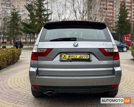 Серый БМВ Х3, объемом двигателя 2 л и пробегом 190 тыс. км за 10800 $, фото 5 на Automoto.ua