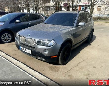 Серый БМВ Х3, объемом двигателя 3 л и пробегом 320 тыс. км за 7500 $, фото 1 на Automoto.ua