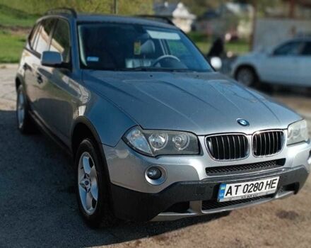 Серый БМВ Х3, объемом двигателя 2 л и пробегом 390 тыс. км за 8250 $, фото 4 на Automoto.ua
