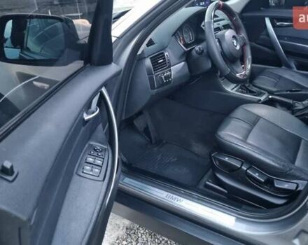 Серый БМВ Х3, объемом двигателя 2 л и пробегом 373 тыс. км за 9600 $, фото 11 на Automoto.ua