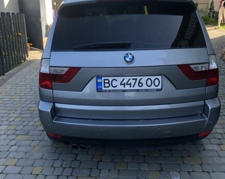 Серый БМВ Х3, объемом двигателя 3 л и пробегом 240 тыс. км за 9000 $, фото 1 на Automoto.ua