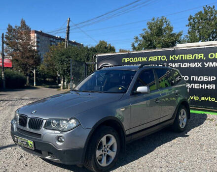 Серый БМВ Х3, объемом двигателя 2 л и пробегом 252 тыс. км за 8900 $, фото 1 на Automoto.ua