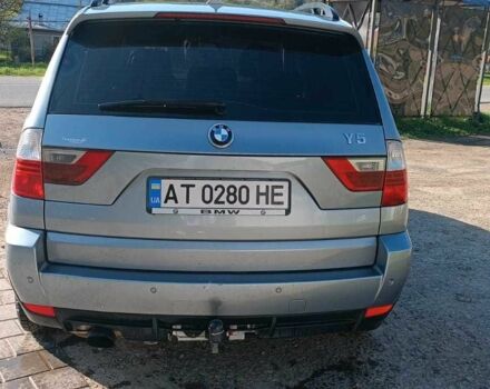 Серый БМВ Х3, объемом двигателя 2 л и пробегом 390 тыс. км за 8250 $, фото 1 на Automoto.ua
